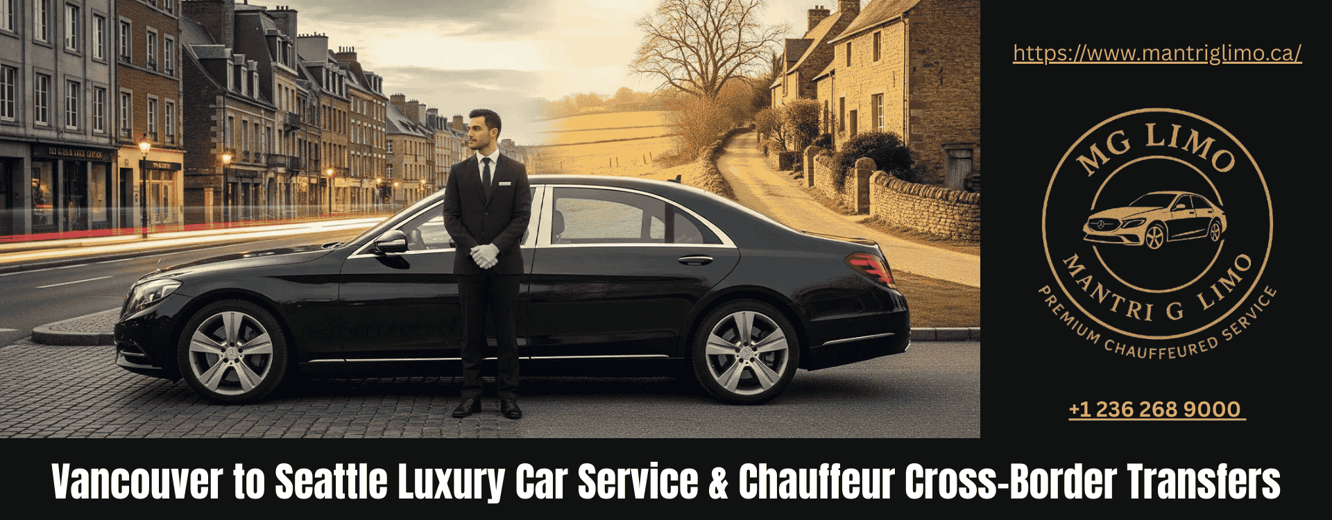 Vancouver to Seattle Luxury Car Service & Chauffeur Cross-Border Transfers